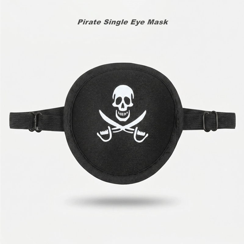 3D Printing Mask - 해적 스타일의 3D 단일 눈 가리개,