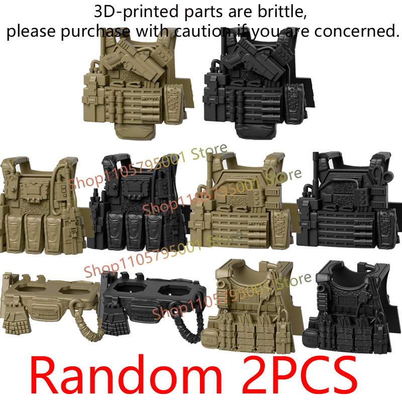 미군 병사 피규어 블록 기관총 헬멧 조끼 갑옷 3D U - 3D Printing Lego Bricks 리뷰 및 가격