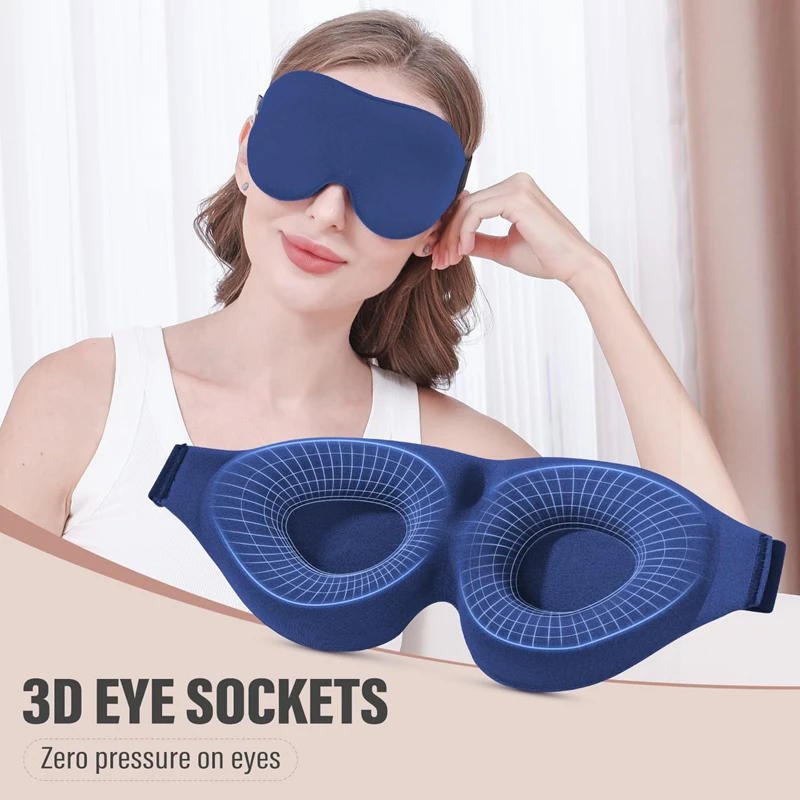 3D 수면 안대 통기성 수면 마스크, 매우 부드러운 마 - 3D Printing Mask 리뷰 및 가격