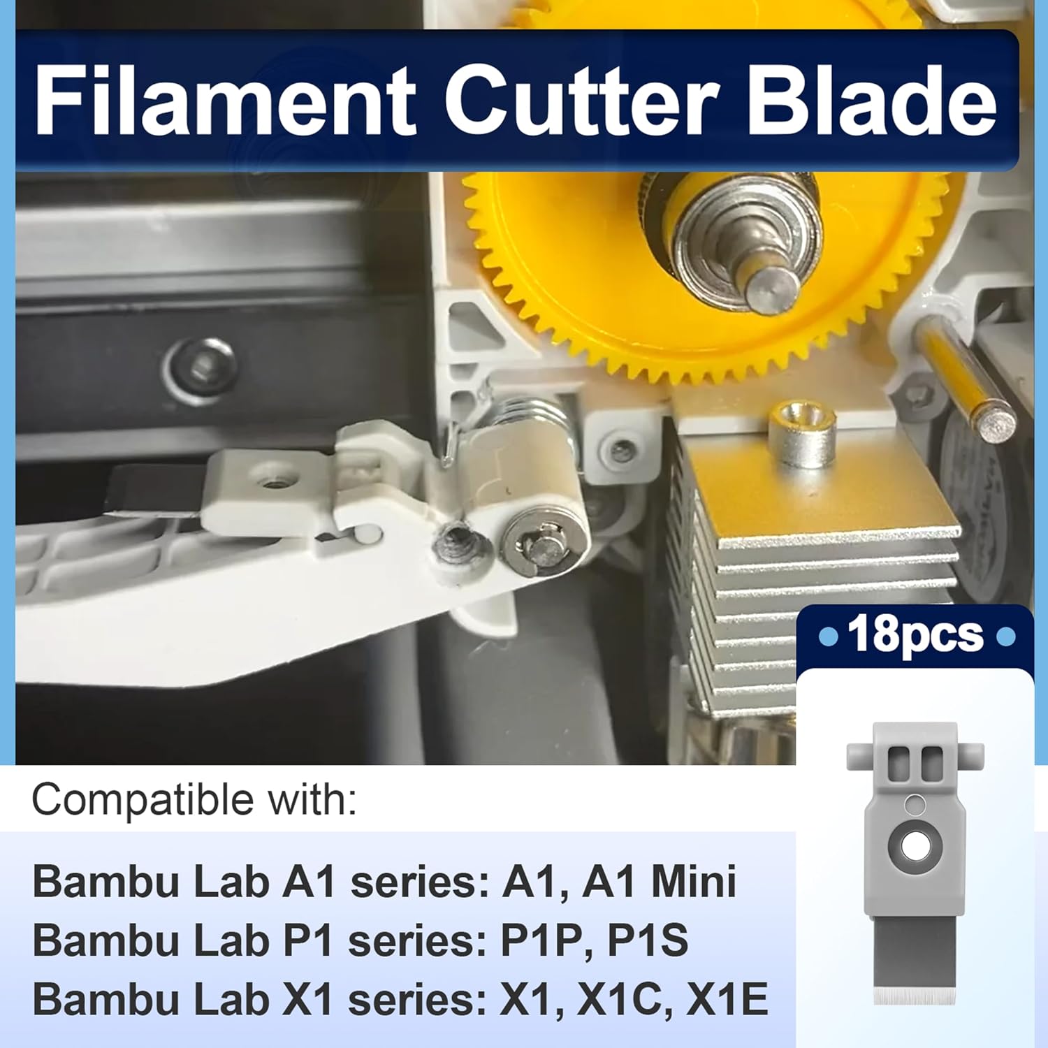 Bambulab P2S 필라멘트 커터 블레이드용 정밀  - 3D Printing Industry 리뷰 및 가격